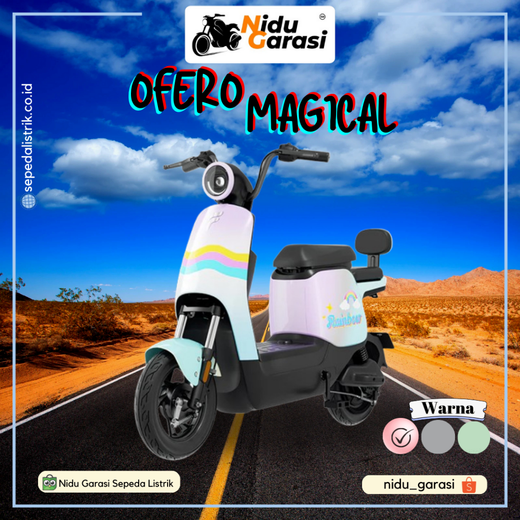 SEPEDA LISTRIK OFERO MAGICAL