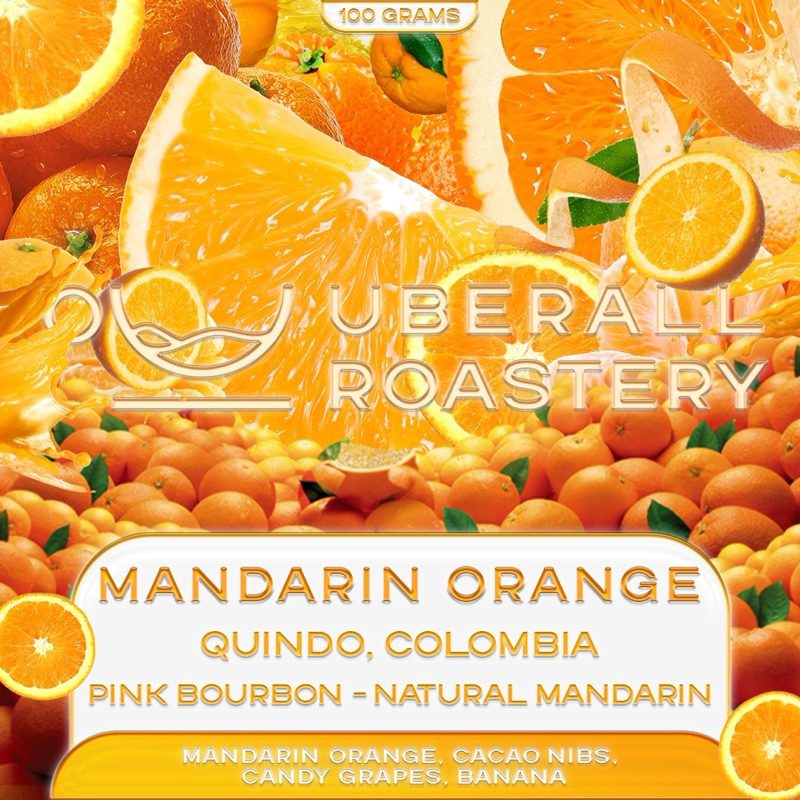 

Uberall Roastery Kopi Arabika Mandarin Orange Pink Bourbon (Natural Mandarin) 100gr