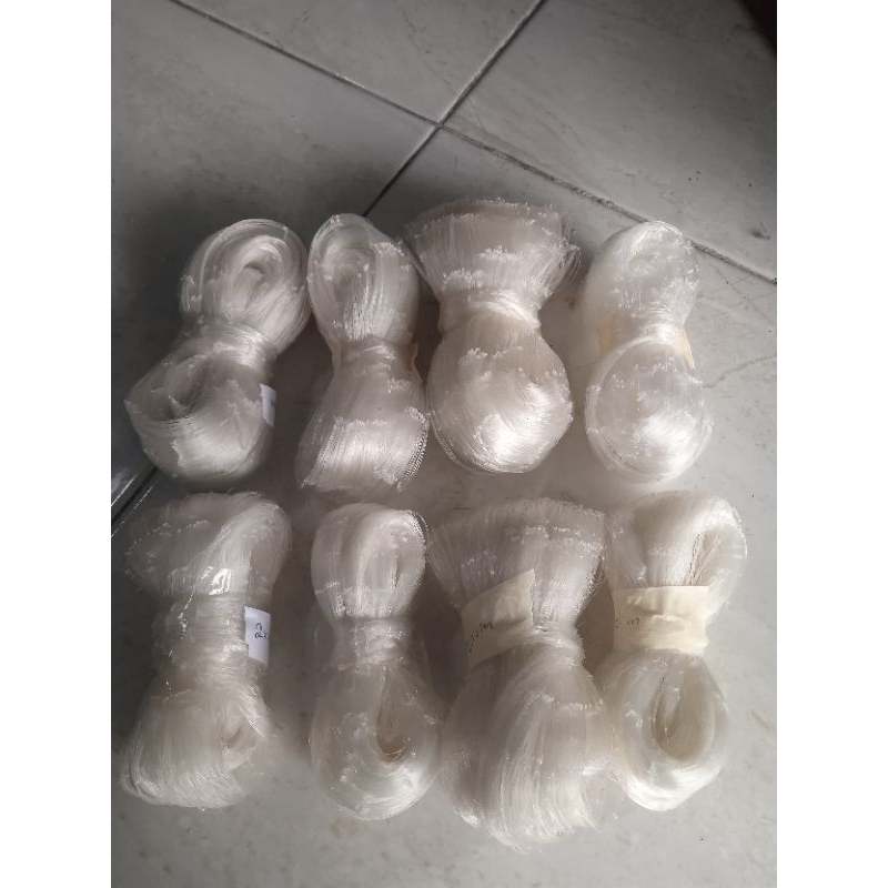 jaring anco merk momoi lubang 2 1/2 inch (3 jari mekar) senar no 0.28 /anco nila/tangkul ikan nila /