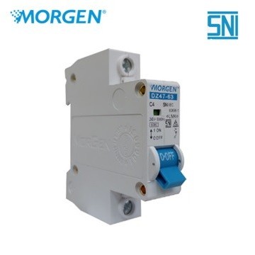 MORGEN MCB 4A 1PASS BIRU SNI