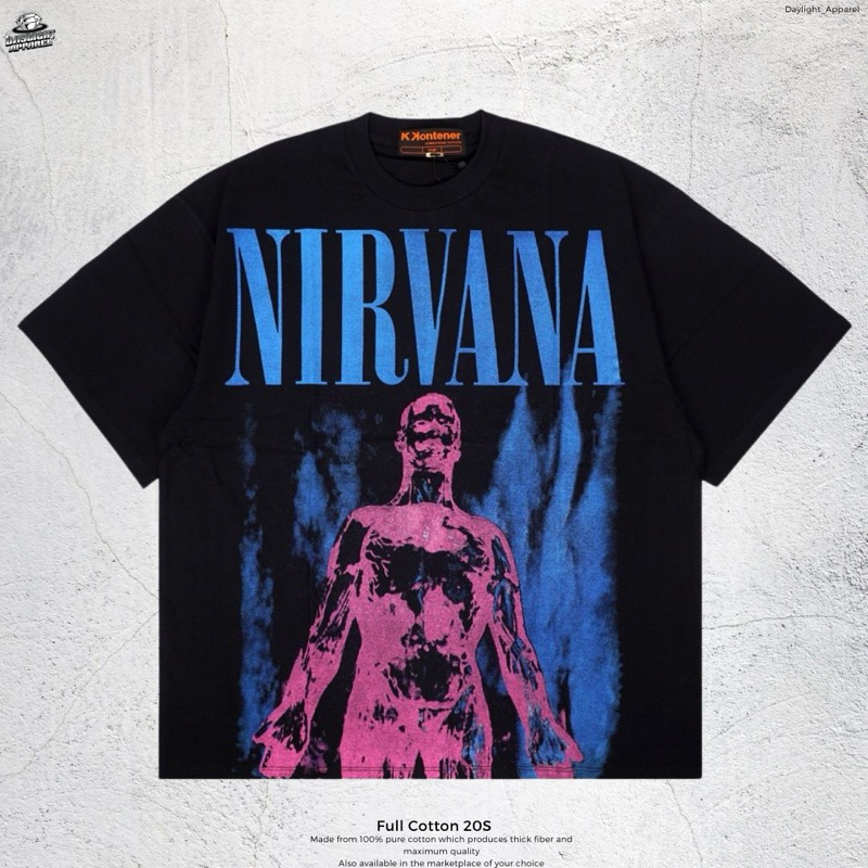 T-shirt Oversized Nirvana Full Print Edition
