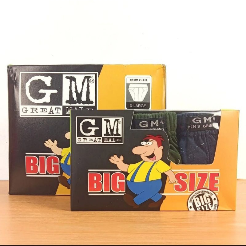 Celana Dalam Pria Agree Jumbo GM XXXL XXXXL Big Size