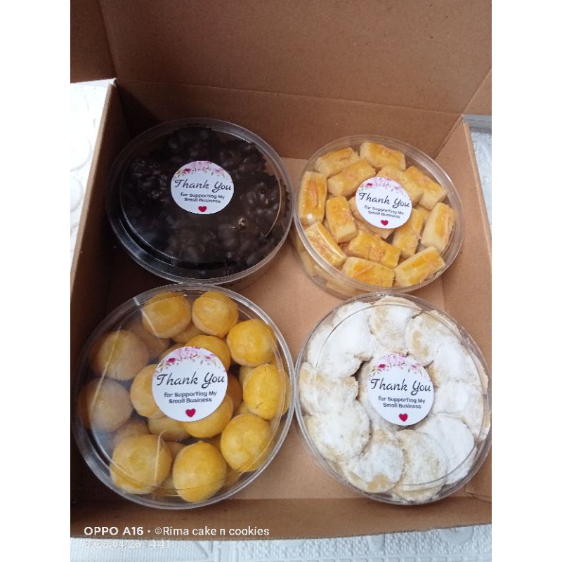 

paket kuker isi 4 toples 250gr