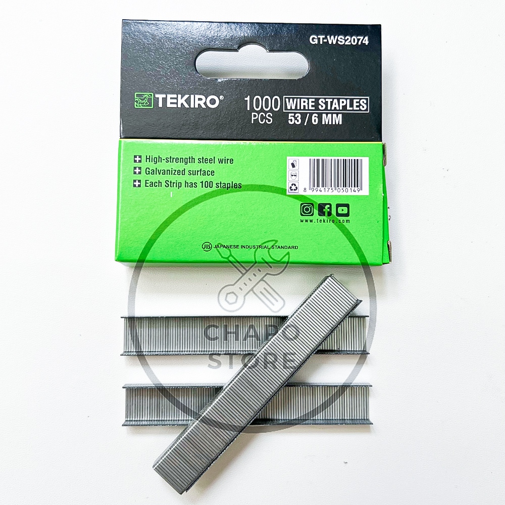 

Tekiro refill isi staples 6 8mm
