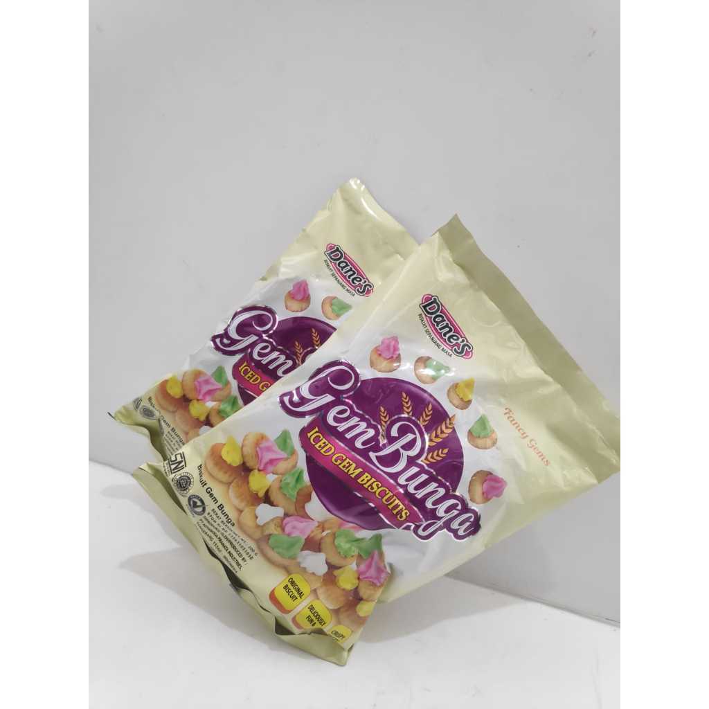 

DANE'S GEM BUNGA / ICED GEM BISCUITS / BISKUIT GEM BUNGA 200G