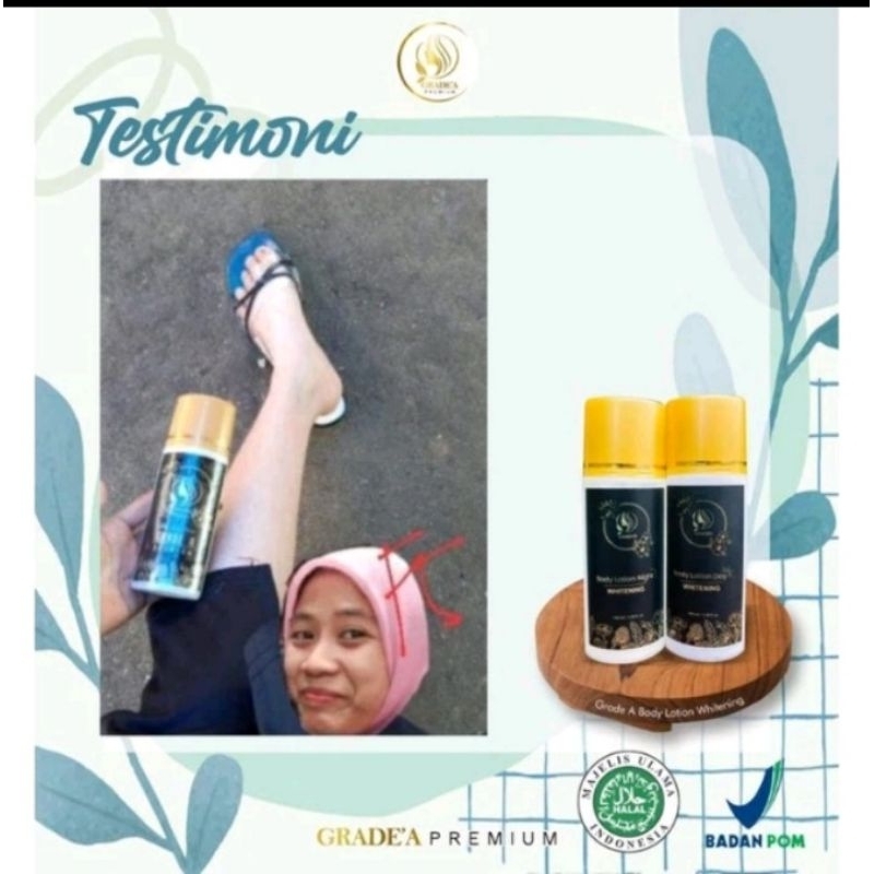 GRADE A PREMIUM FORTE LOTION MALAM GRADE A PREMIUM LOTION ANGGUR AGR4001 LOTION PEMUTIH BADAN ANTI S