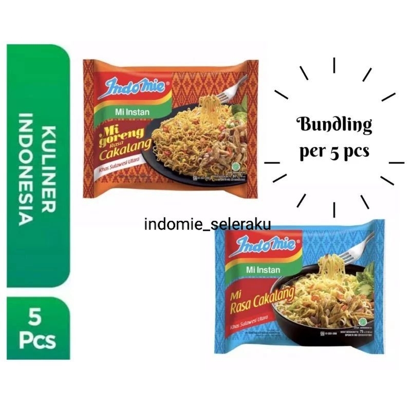Indomie Cakalang Indomie Goreng Cakalang Indomie Kuah Cakalang khas Manado