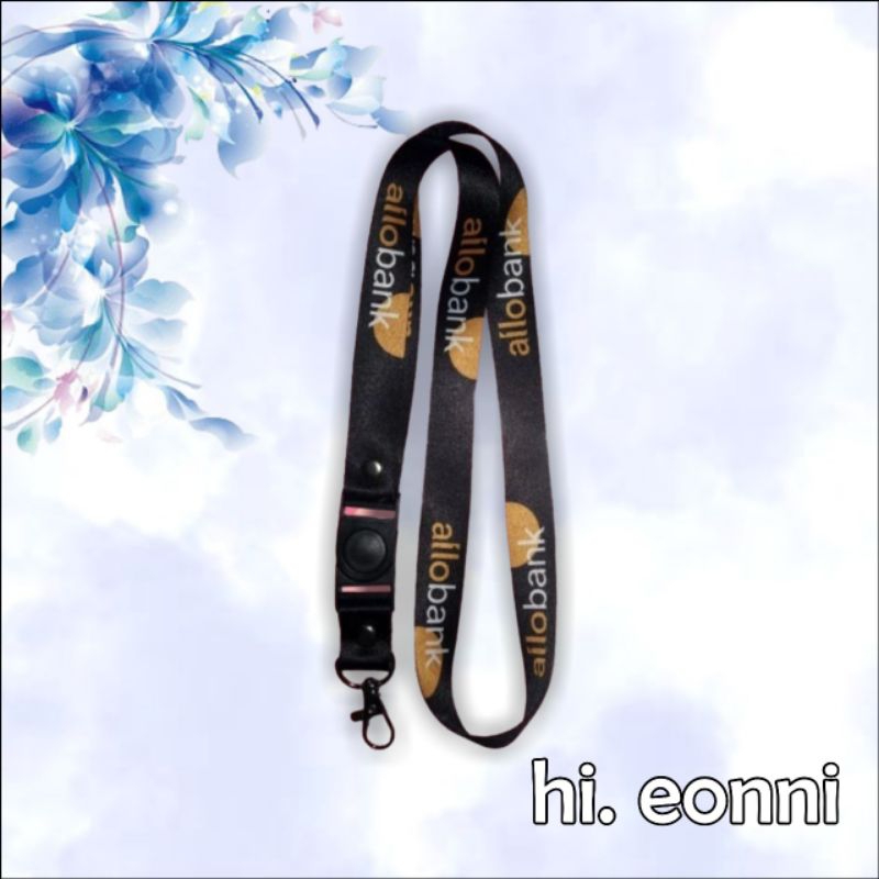 

Tali id card ALLO BANK / tali lanyard ALLO BANK (READY STOCK ) MURAH !!!