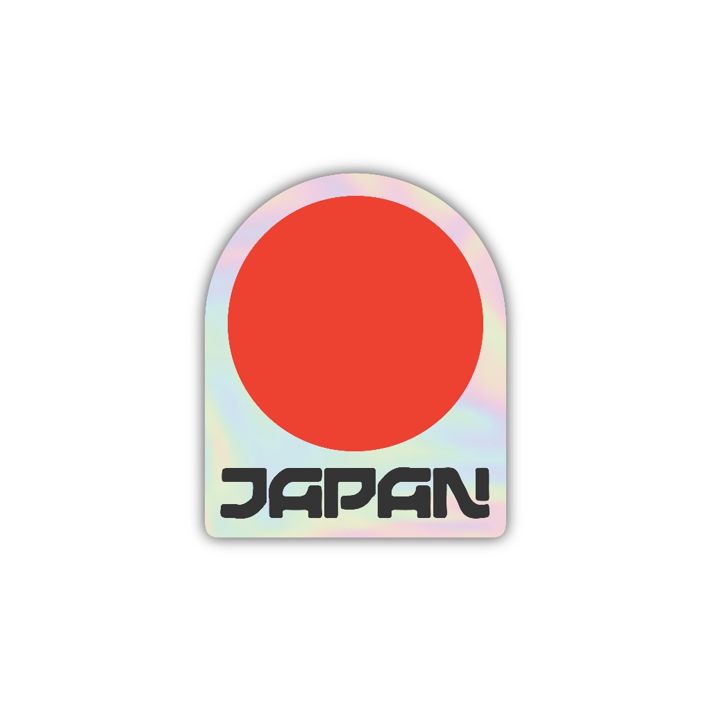 

Z127 sticker japan aesthetic, stiker hologram satuan