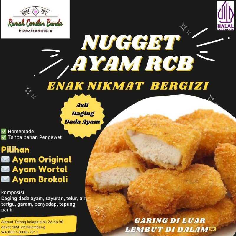 

Nugget RCB Ayam Brokoli