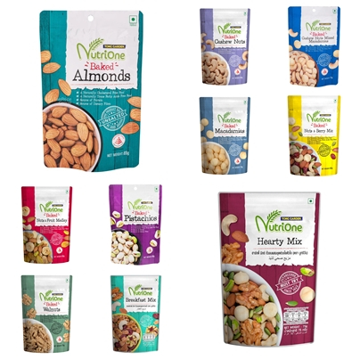 

Tong Garden Nutrione 75g-85g (Baked Almonds, Baked Cashew Nuts, Baked Cashew Nuts Mixed Macadamias, Baked Macadamias, Baked Nuts & Berry Mix, Baked Nuts & Fruit Medley, Baked Pistachios, Baked Walnuts, Breakfast Mix, Hearty Mix)