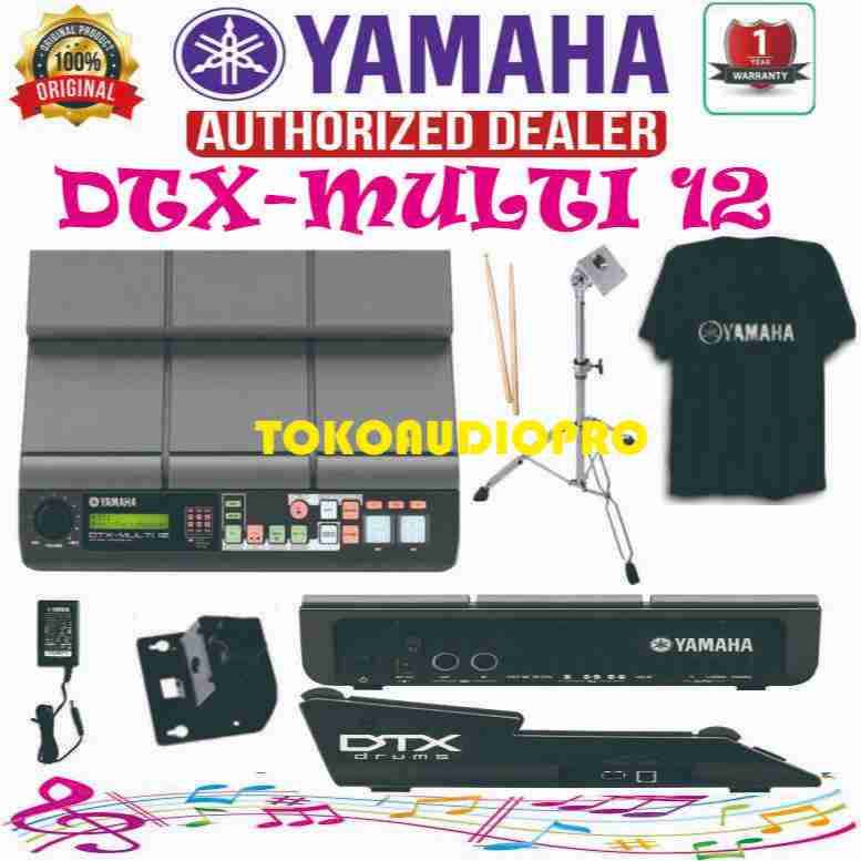 Yamaha DTX-MULTI12 Percussion Pad Controller Yamaha DTX-M12 DTX-MULTI-12
