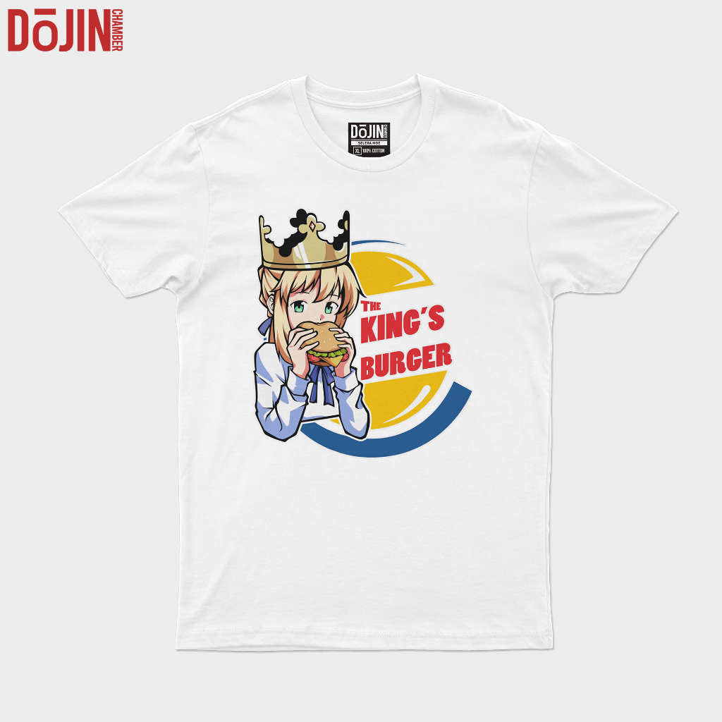 Kaos Anime Saber Arthur - Fate/Stay Night | Selera Moe