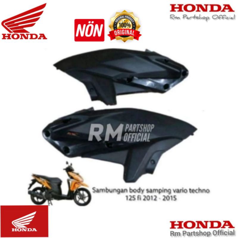 cover body side sambungan body samping vario techno 125 fi old KZR