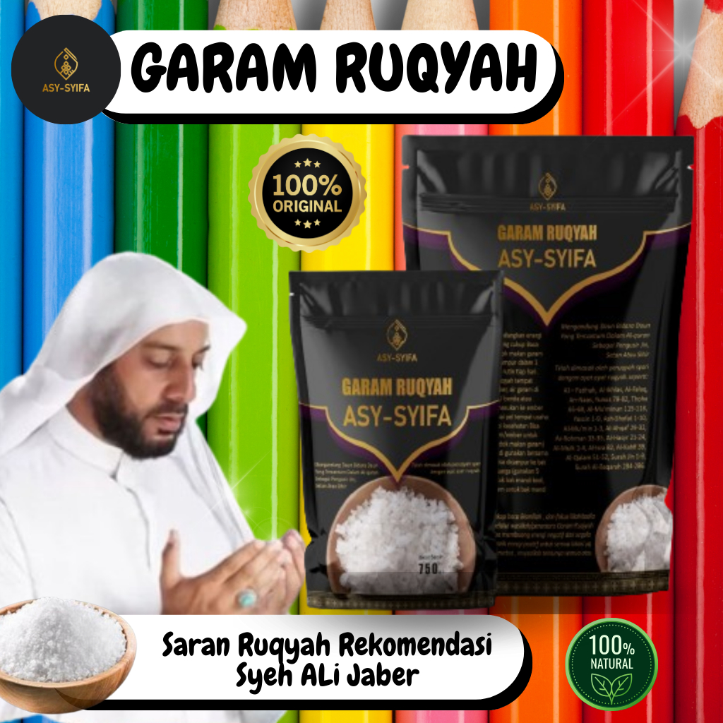 

Garam Asma daun bidara Ruqyah AsySyifa Original -SOLUSI RUMAH TANGGA TIDAK HARMONIS