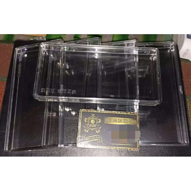 mika gepokan / pelindung uang gepokan baret, gores, retak