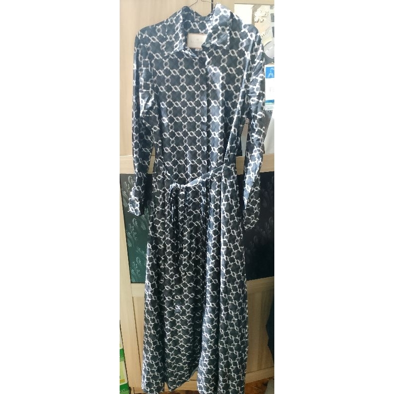 Monogram dress wearing Klamby