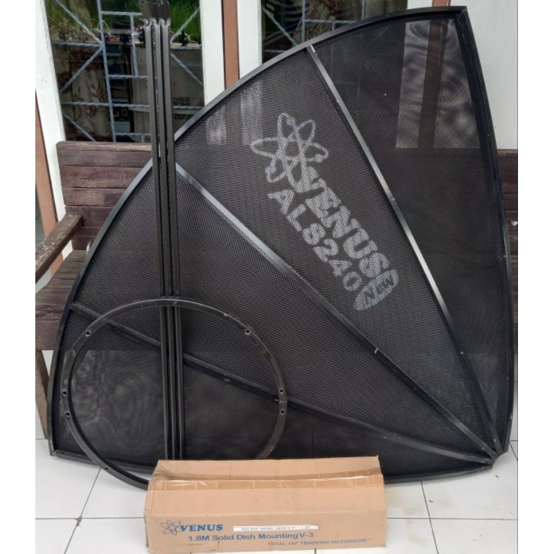 PARABOLA JARING VENUS BLACK AL8240 8 FEET