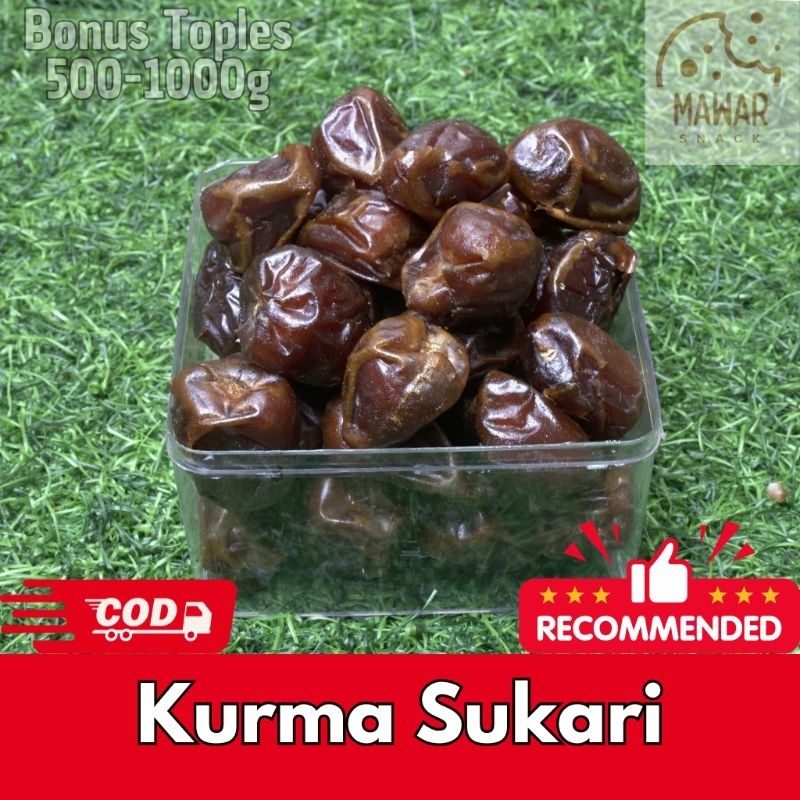 

Kurma Sukari Premium 500gram - Oleh Oleh Haji