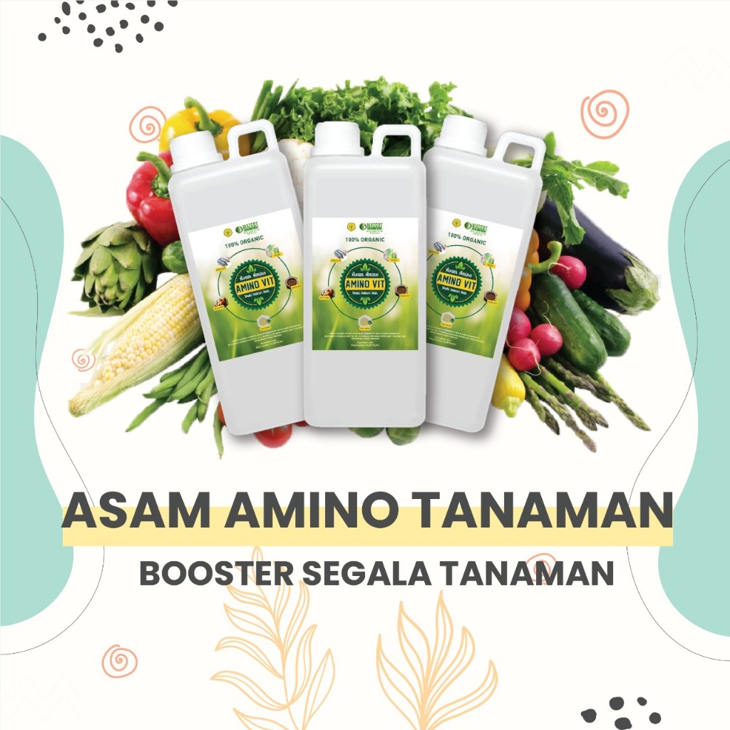 Pupuk Asam Amino Acid Anti Stres Tanaman 1liter