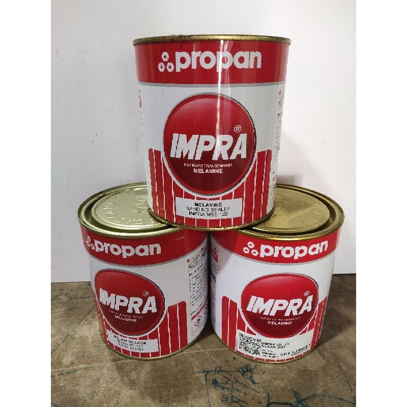 IMPRA melamin propan clear gloss doff sanding