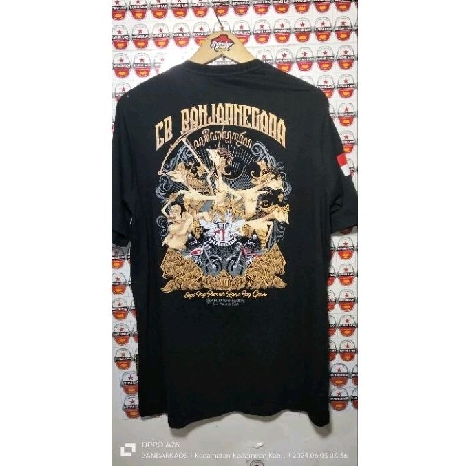 kaos aniversary cb Banjarnegara acara tgl 4-5 Agustus 2024 di stadion kolopaking