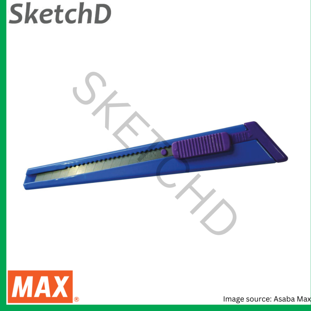 

Pisau Cutter kecil Max S metal knife ukuran A 300 A300