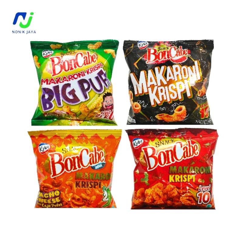 

BonCabe Makaroni Krispi Renteng Isi 10 Pcs