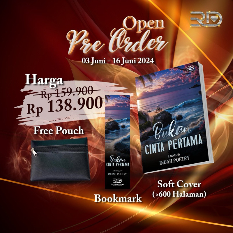 Novel Bukan Cinta Pertama by Indah Poetry (Pre-Order)