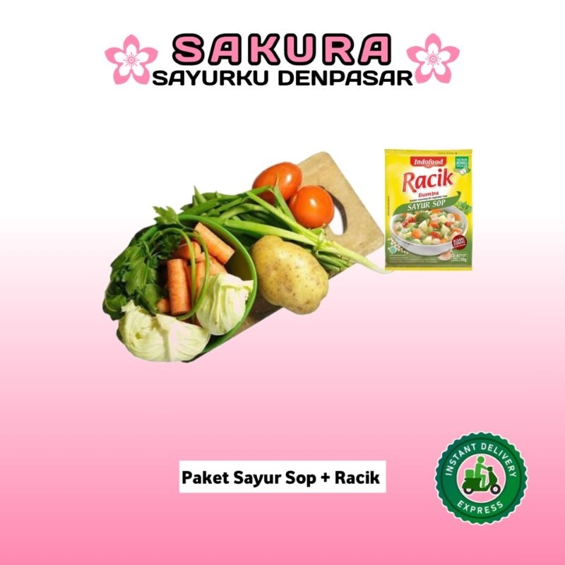 

Paket Sayur Sop + Racik Sayur Sop - SAKURA