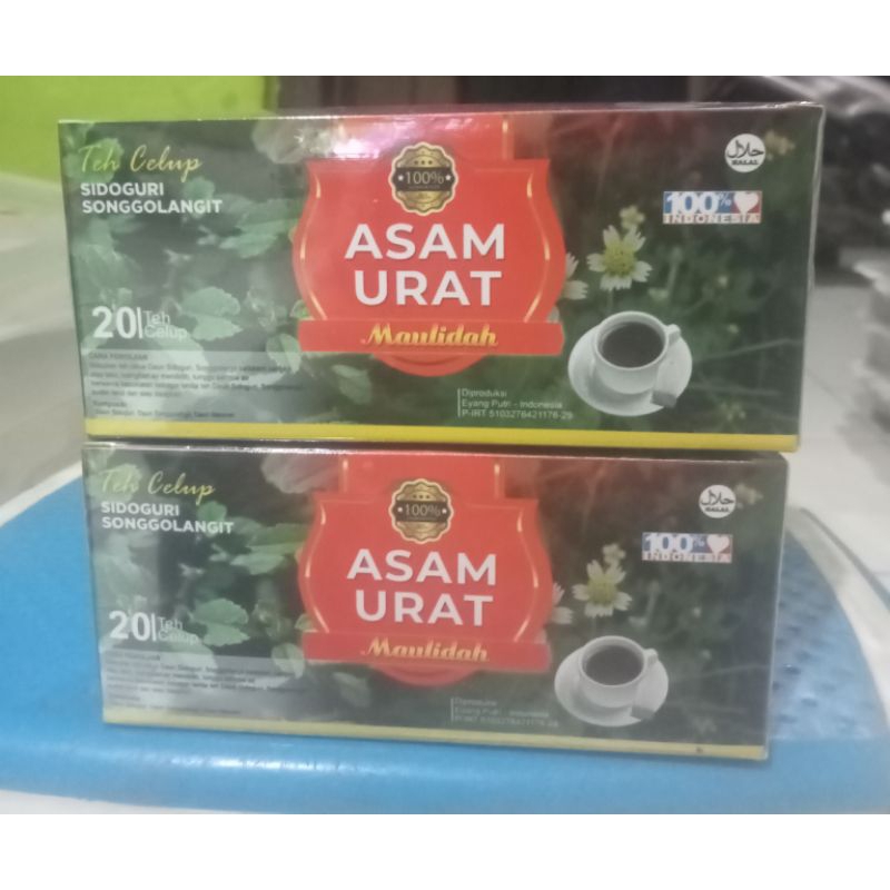 

Obat alami untuk asam urat/teh herbal/teh celup asam urat isi 20 pcs