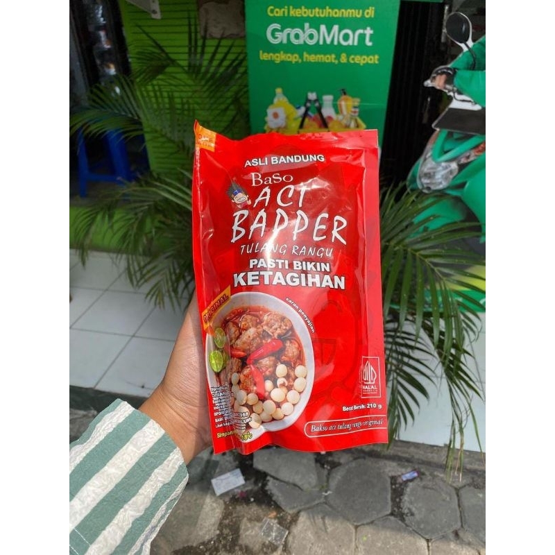 

Baso Aci Bapper Original/Sambal Mercon