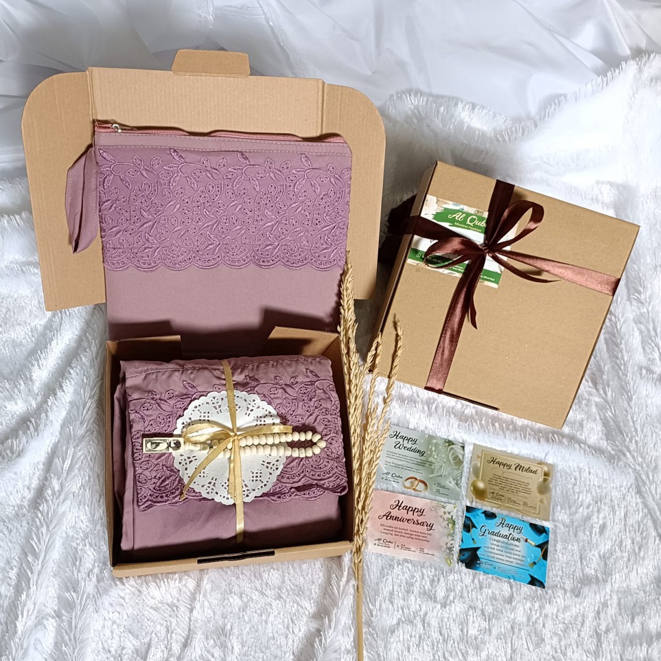ART U98J hampers mukena Khadijah Khadijah katun premium original