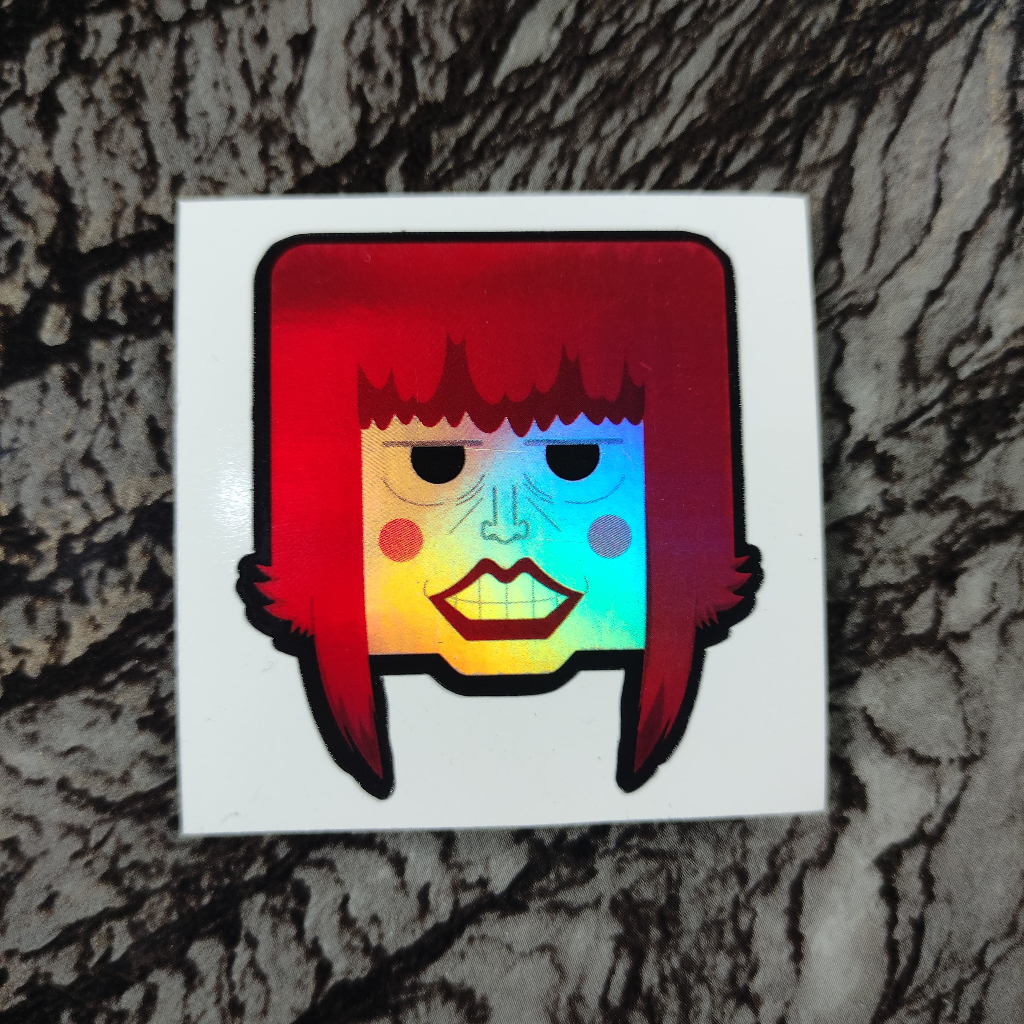 

Stiker Hologram One Piece Kanjuro Square