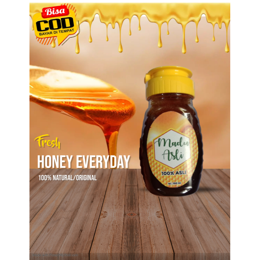 

Madu Asli 100% Tanpa Campuran Murni Hutan Asli | Madu Murni Premium 100gr