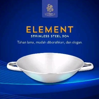 WAJAN BIMA Element Stainless Steel 25cm 30 cm SS 304