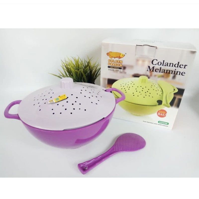 Sangku Nasi Melamin Pink Biru Ungu Kuning Tosca Merah wadah nasi Bakul Nasi Wakul Nasi