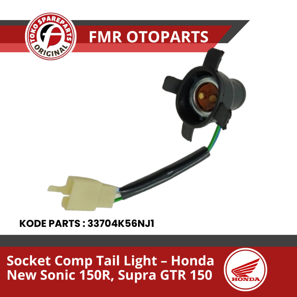 Socket Comp Tail Light – Honda New Sonic 150R, Supra GTR 150
