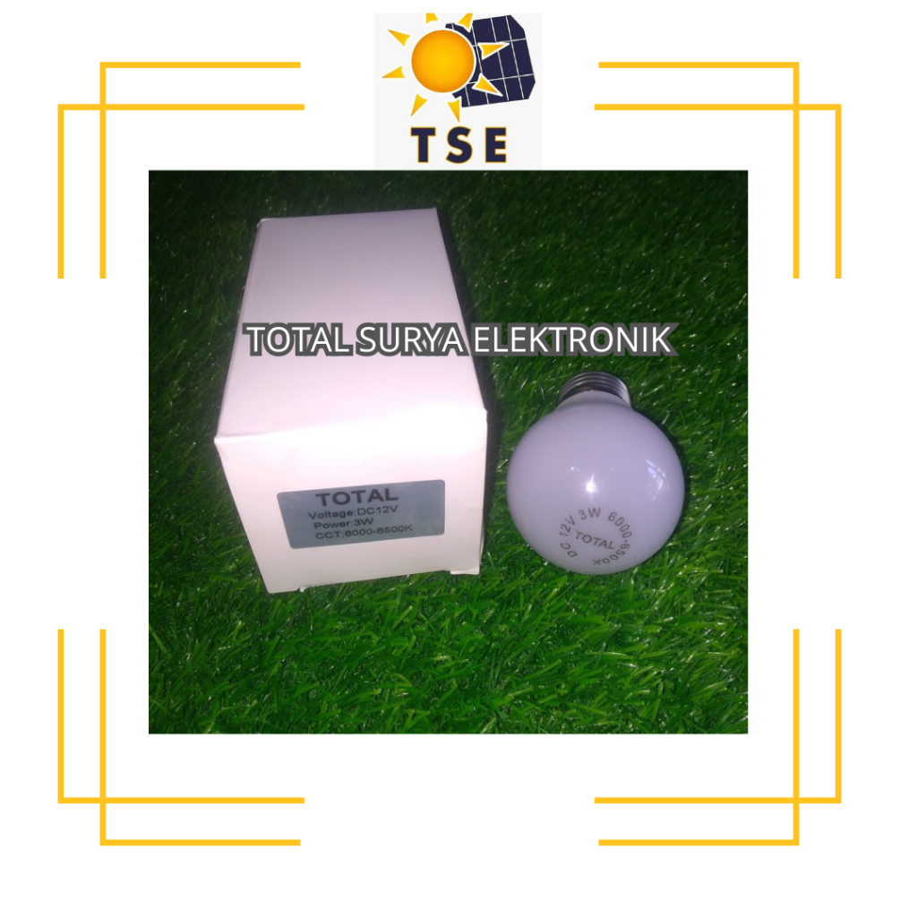 LAMPU LED DC 12V TOTAL 3 WATT