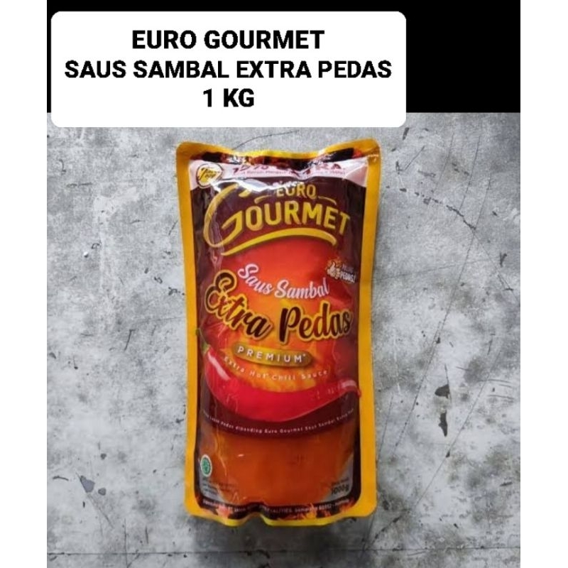

SAUS SAMBAL EXTRA PEDAS GOURMET EURO 1 KG