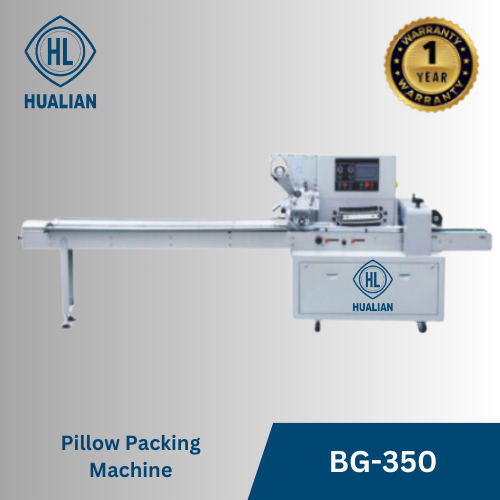 Rotary Up Paper Pillow Packing Machine BG-350B