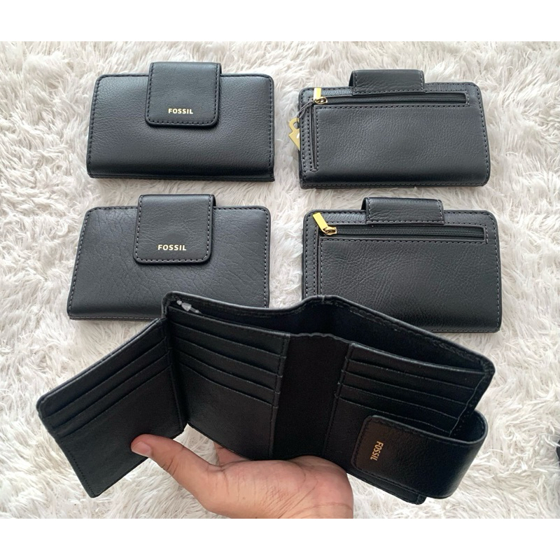 SWL2230001 Madison Tab Multifunction Wallet Black