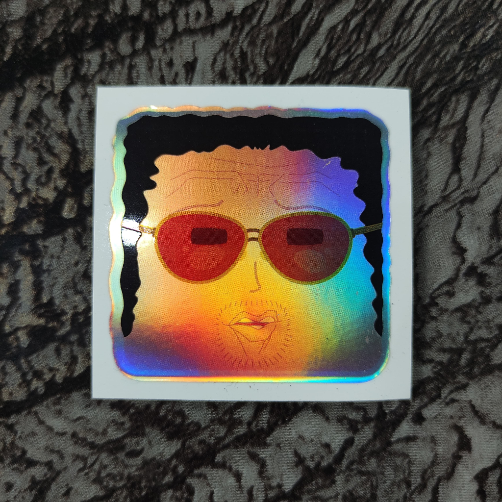 

Stiker Hologram One Piece Kizaru Square