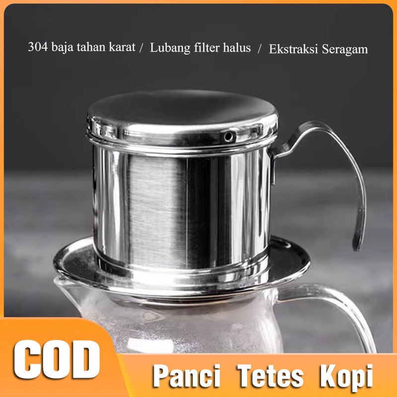 Teko Kopi Seduh, Teko Kopi Tetes, Teko Filter Kopi Stainless Steel, Teko Tetes, Cangkir Filter Tetes