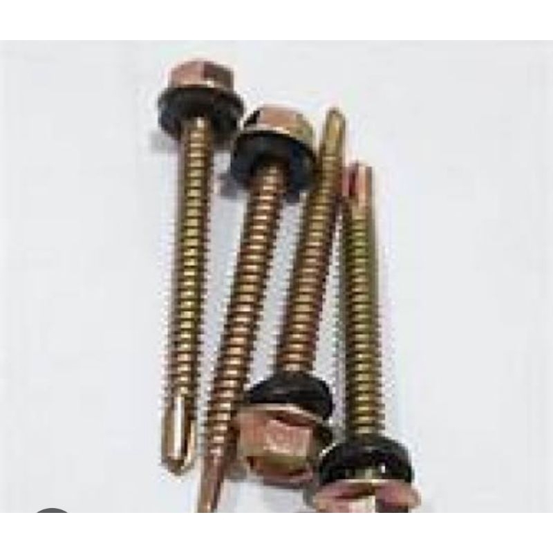 BAUT DRILLING 5CM UNTUK PEMASANGAN ATAP GAVALUM (ISI 50)