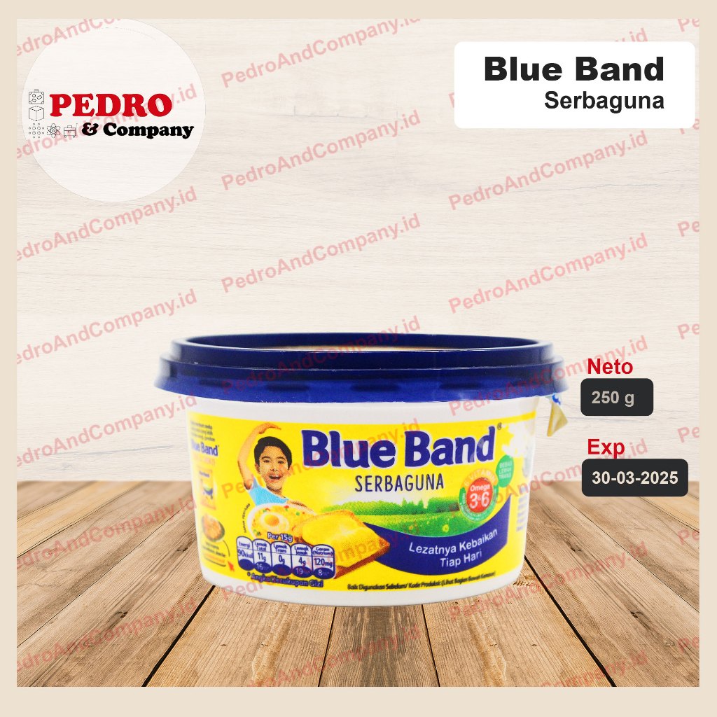 

Blue band serbaguna 250 gram cup mangkok mentega margarin margarine