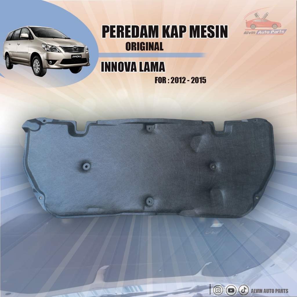 PEREDAM KAP MESIN INNOVA 2012 - 2015 ORIGINAL