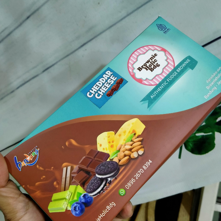 

RB22 Brownies Keju Chedar Cheese Fudgy Brownieholicbdg