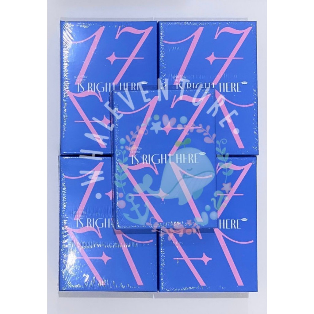 [ READY ] SEVENTEEN BEST ALBUM : 17 is right here Dear ver. SEALED SVT