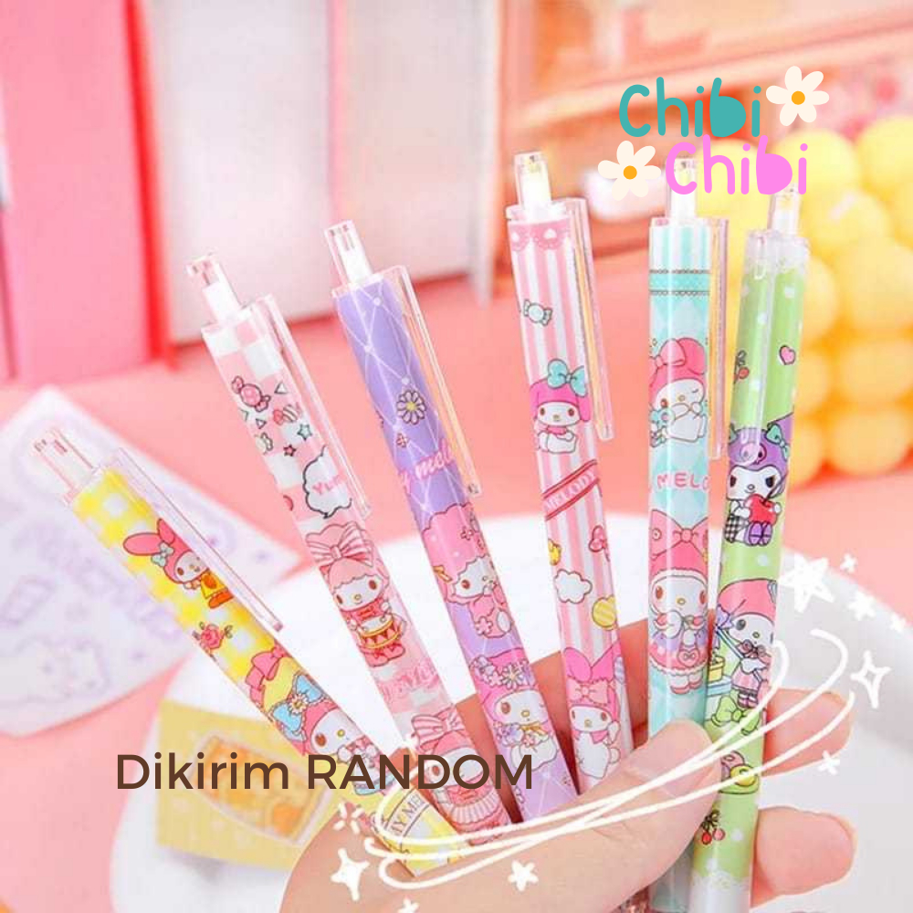 

BOLPEN GEL MEKANIK MOTIF CARTOON LUCU